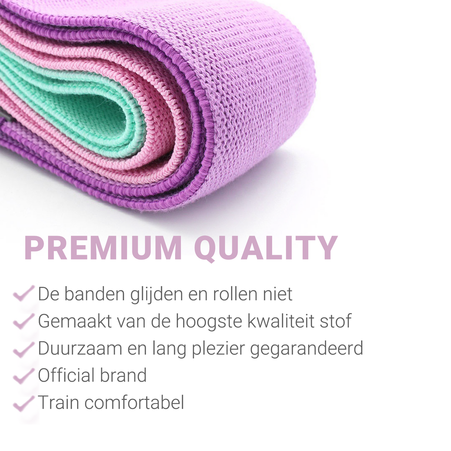 Weerstandsbanden set van 3