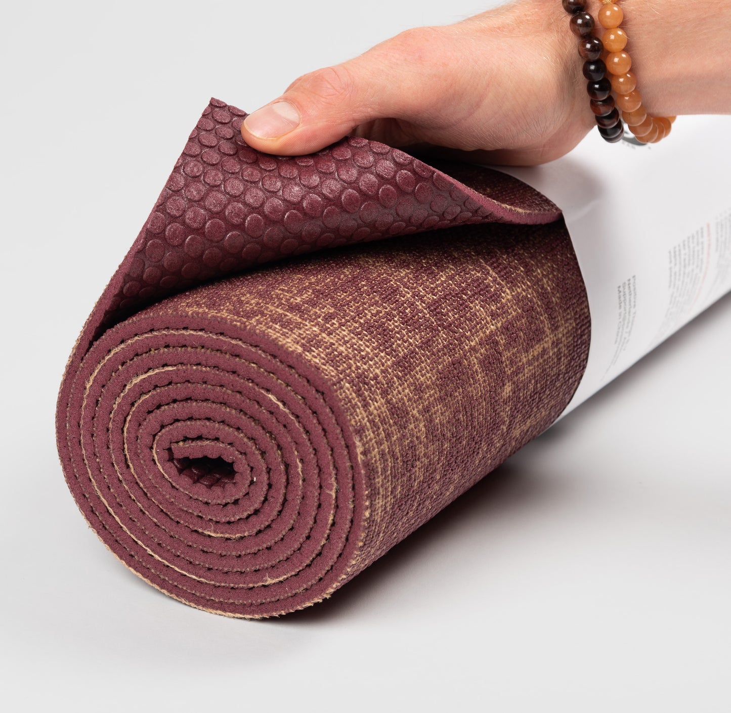 Yoga Mat Jute - Paars