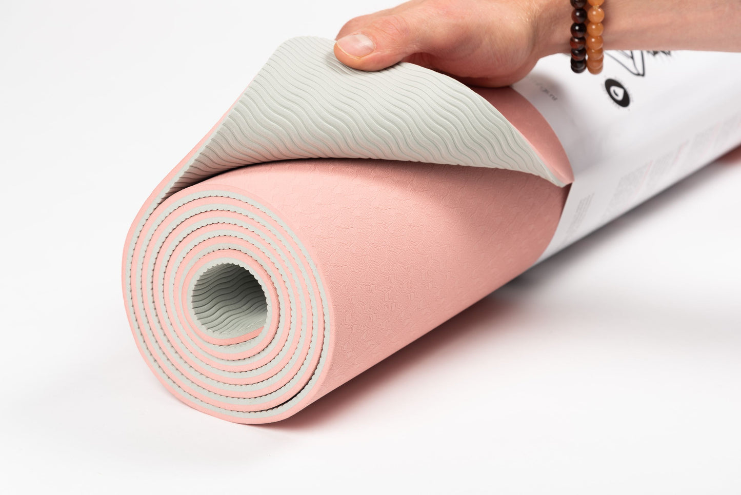 Yogamat TPE met Antislip - Roze