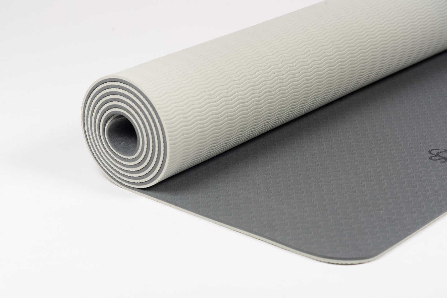 Yoga Mat TPE met Antislip - Grijs