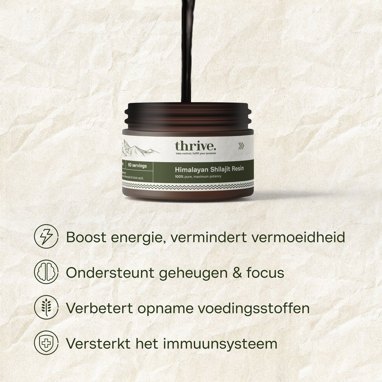 Shilajit resin - 100% puur