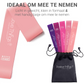 Weerstandsbanden natural latex 5-Pack Roze