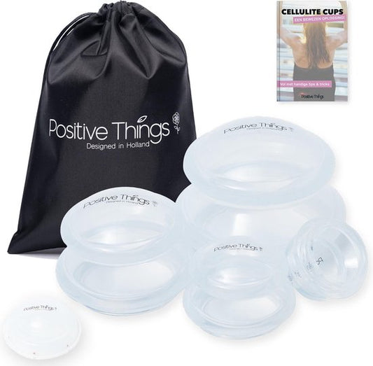 Cellulite Cups - Set van 4 + GRATIS ionen cup & E-Book