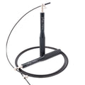 Springtouw Premium - Verstelbaar speedrope - Zwart Staal