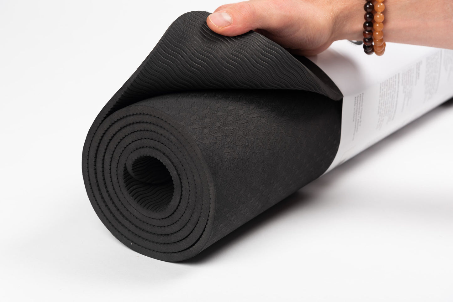 Yogamat TPE met Antislip - Zwart