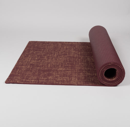 Yoga Mat Jute - Paars