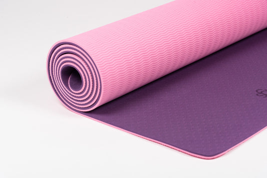 Yogamat TPE met Antislip - Paars