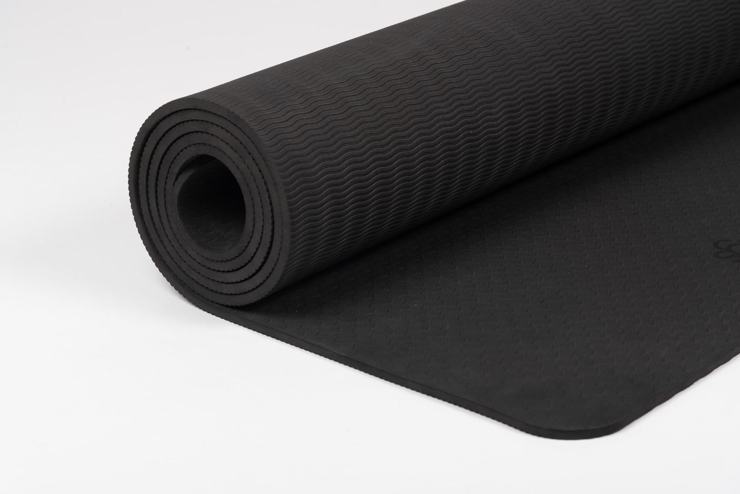 Yogamat TPE met Antislip - Zwart